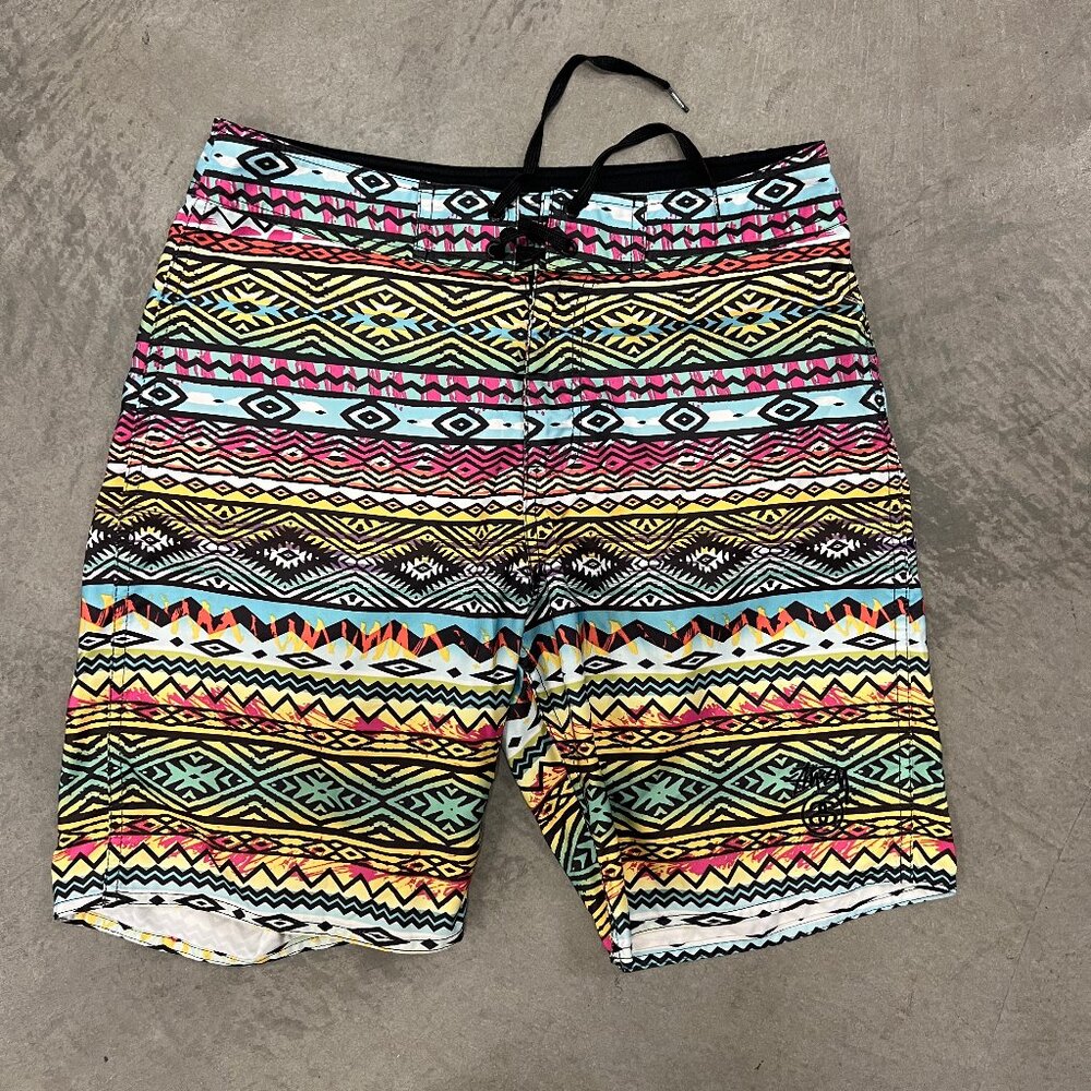 Men's Stussy Fresh Prince Surf Shorts Y2K Style